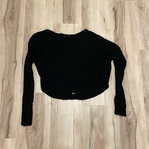 Express crop top with holes